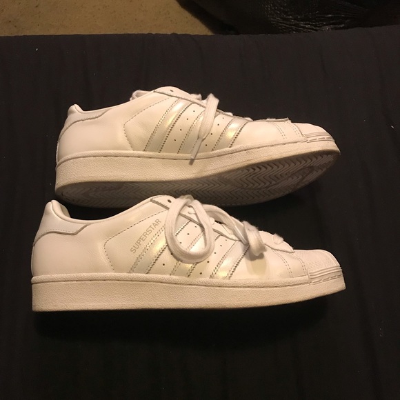 White adidas - Picture 2 of 4